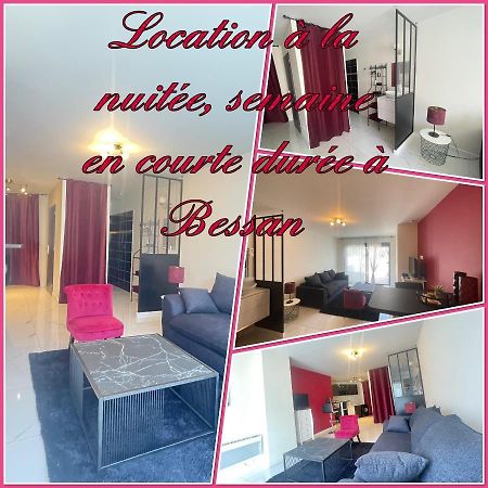 Studio Barok Proche Autoroute, Plages Et Attractions, Wifi - Tv, Calme Bessan Eksteriør bilde